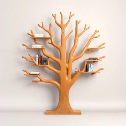 Unique Book Tree Shelf, The Perfect Addition to Any Space gifts for relatives - Solid Wood Tree-Inspired Decorative Bookshelf for Home & Office